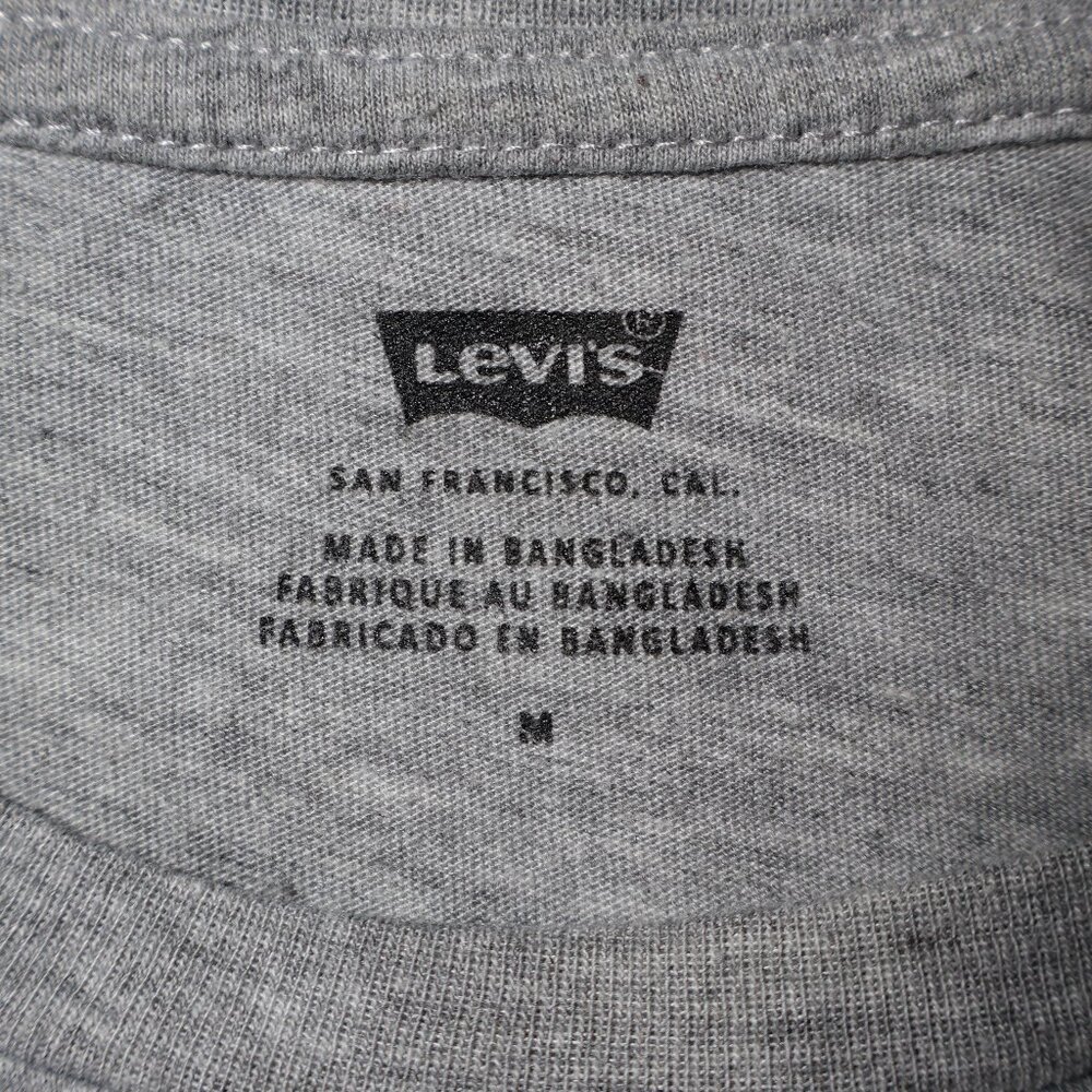Levi’s Batwing Logo T-Shirt – Grey (Men’s M) - Picture 8 of 11